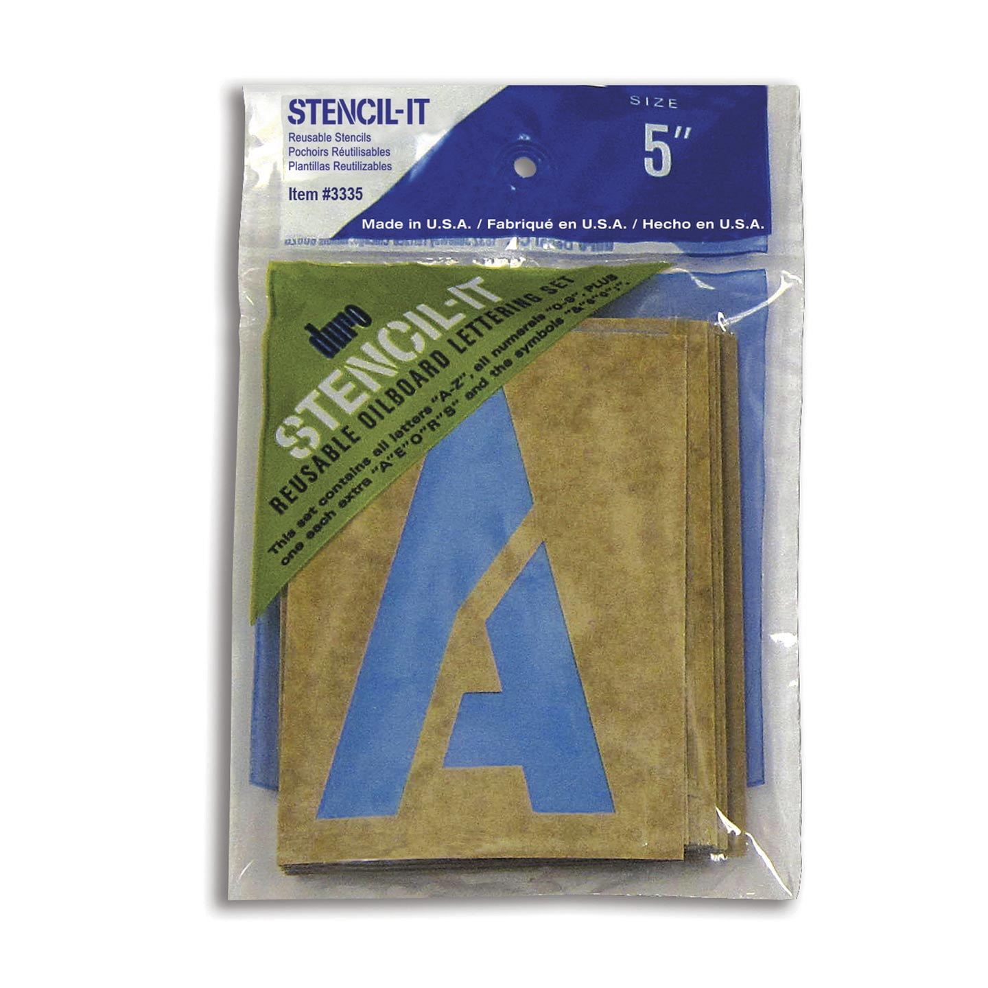 Oil Board Stencils: Brown, 5 inches - Walmart.com