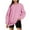 Pink, variant on biudgviw Womens Oversized Sweatshirts Crew Neck Long Sleeve Pullover Sweaters Casual Comfy Fall Fashion Outfits Clothes