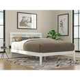 thumbnail image 1 of AFI Oxford Solid Wood Queen Bed with USB Charging Station in White, 1 of 6