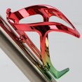 thumbnail image 4 of Portabidón para bicicleta de montaña, color electrochapado. Soporte para botella de agua. Degradado rojo verde, 4 of 9