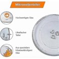 thumbnail image 4 of Universal Microwave Turntable Glass Plate With 3 Fixtures, 24.5 Cm, 4 of 4