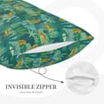 thumbnail image 3 of Lsque Jungle Leopard Pattern Pillow Case – Soft & Cozy Throw Pillow Cover, Hypoallergenic Cushion Case for Sleeping Women with Envelope Closure-14"x20", 3 of 6