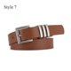 thumbnail image 4 of PU Leather Belt For Women Square Buckle Pin Buckle Jeans Black Belt Chic Luxury Ladies Vintage Strap Female Waistband, 4 of 5