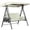 Beige - 75" x 47" x 7", variant on Seater Patio Swing Canopy Replacement Universal Waterproof Outdoor Swing Top Cover for Garden Patio Porch 75" x 47" No Cushion Cover Included Red