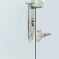 thumbnail image 2 of GOOHOCHY Portable Lock 1Pcs Silver Zinc Alloy Compact for Hotel Room Security, 2 of 8