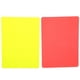 thumbnail image 2 of Tarjetas Rojas y Amarillas, Material de Pvc, Herramienta para Árbitro de fútbol, ​​para partidos de fútbol, 2 of 7