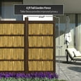 thumbnail image 4 of Red Lantern 6 ft. x 3 ft. Japanese Bamboo Kumo Fence, 4 of 7