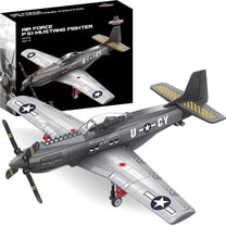 Apostrophe Air Force Mustang Fighter Plane Model Kit, 17