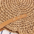 thumbnail image 3 of Bolsa bandolera de paja de playa redondo de verano de Bali de mano grandes tejidos Sywqhk Para Estrenar, 3 of 9