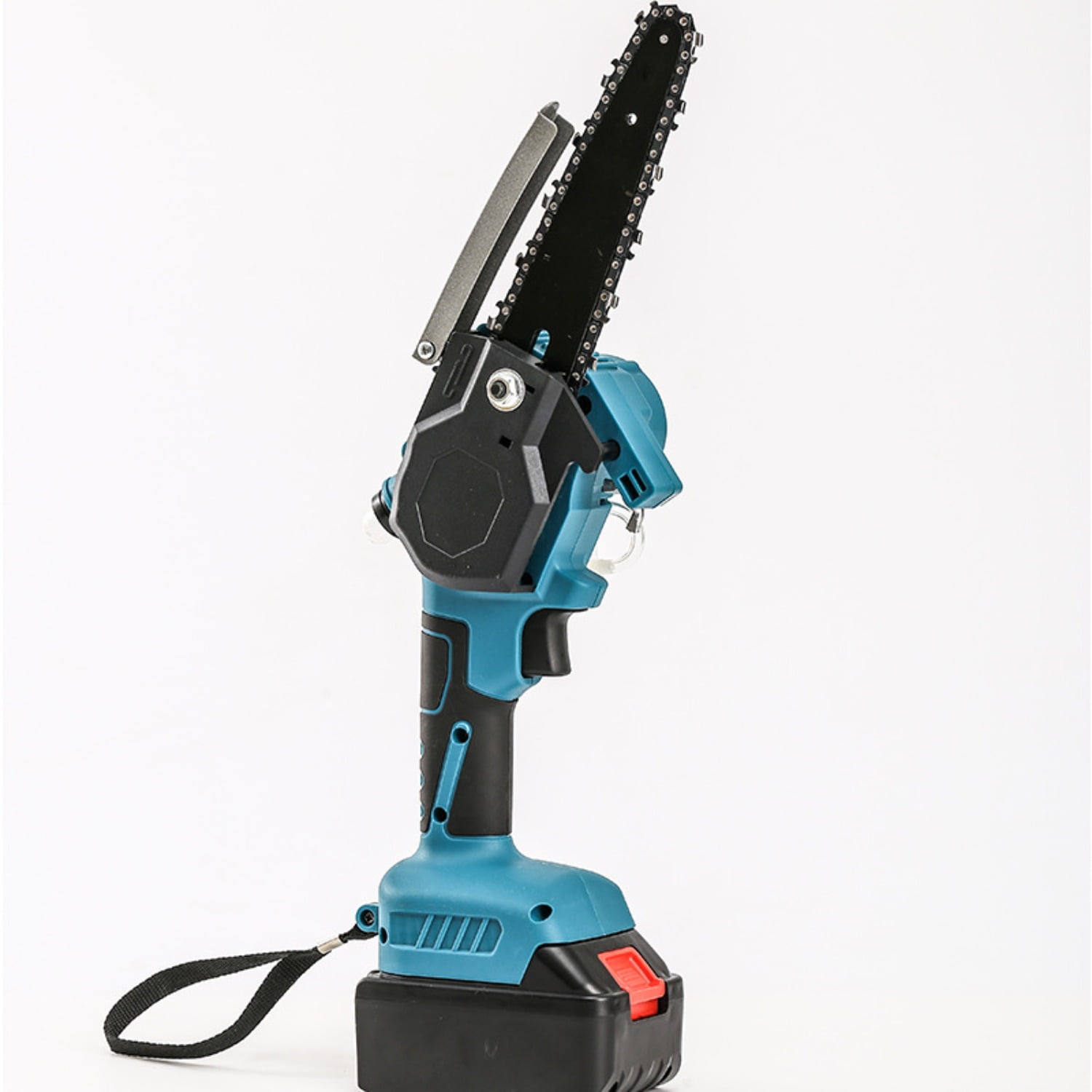 Brushless Cordless Chainsaw-One-Handed Mini Electric Chainsaw for Home Use, Lithium-Ion Battery Powered Pruning Saw for Tree Branch Cutting, Lightweight Wireless Chainsaw Tool