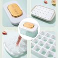 thumbnail image 2 of 24-Grid Square Ice Cube Tray Box Easy Release Tray Plastic Mold Diy Whisky Iced Ice Maker for Cocktails and Froze Treat, 2 of 4