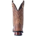 thumbnail image 3 of Laredo Men's Distressed Tan Kane Square Toe Western Boots 7812, 3 of 7