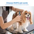 thumbnail image 4 of Peine para perros Peine para el cuidado de mascotas Peine para gatos para eliminar el pelo enmarañado El cuidado adecuado previene nudos y esteras en mascotas de pelo largo y corto No, 4 of 5