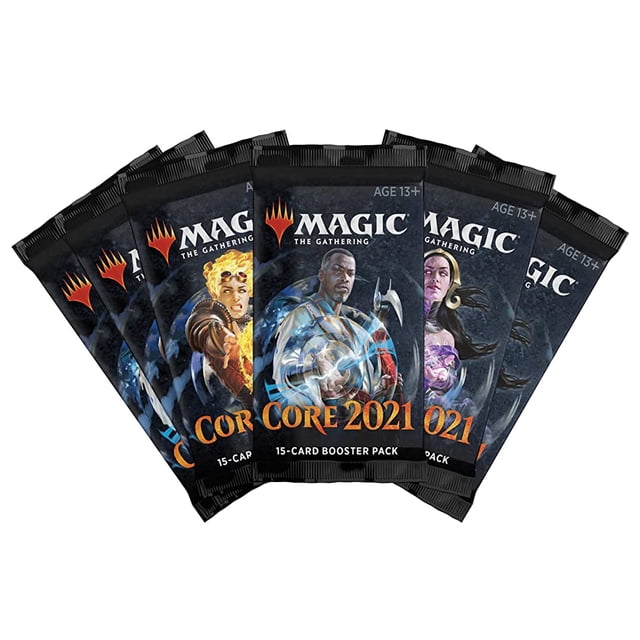 Magic: The Gathering Ensemble de Base 2021 6 Boosters
