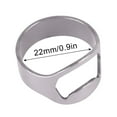 thumbnail image 2 of Home Savings! Anckoeil Stainless Steel Finger Ring Easy Ring Finger Easy Portable Monumental Wine Bottle Opener, 2 of 3