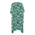 thumbnail image 2 of HELLHERO Green Camouflage Pattern Bathing Suit Cover Up High Quality Fabrics Breathable Free Size Long Kimono Swimsuit Cover Up for Women, 2 of 6
