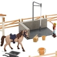 thumbnail image 4 of Set de juego con figuras de establo de Toy Horse Peagprav Horse Club, 4 of 6