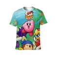 thumbnail image 2 of Kirby's Return to Dream Land Unisex Short Sleeve T Shirt Daily Novelty 3D Printed T-Shirts Soft Comfortable Tee Shirt Top For Men And Women, 2 of 7