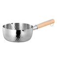 thumbnail image 2 of Tongina Japanese Saucepan Sauce Pan Universal Stoves Noodles Pasta Long Handle Stovepot Cooking Pot for Hiking Indoor Outdoor Camping 18cm, 2 of 8