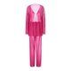 thumbnail image 5 of VISgogo, 2 uds., ropa de playa de tul para mujer, cárdigan de manga larga transparente de Color sólido + conjunto de pareo de pantalones largos para mujer, S/M/L VISgogo  moda, 5 of 9