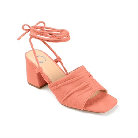 

Journee Collection Womens Felisity Open Toe Mid Block Heel Pumps