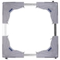 thumbnail image 4 of Base Mobile Universelle Noire pour Support de Réfrigérateur avec Taille Ajustable Adaptée aux Appareils Ménagers, 4 of 4