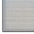 thumbnail image 7 of Unique Loom Outdoor Border Collection Area Rug - Checkered (6' 1" Square Gray/Black), 7 of 7