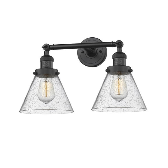 2 Light Vintage Dimmable Led Bathroom Fixture
