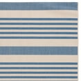 thumbnail image 4 of SAFAVIEH Martha Stewart Striped Indoor/Outdoor Area Rug, Cream/Blue, 6'7" x 9', 4 of 5