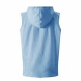 thumbnail image 7 of hotojiny Linen Shirts for Men Lightweight Sleeveless Shirts with Hood Loose Fit Breathable Boho Beach Cotton Linen Hoodie S-3XL, 7 of 7