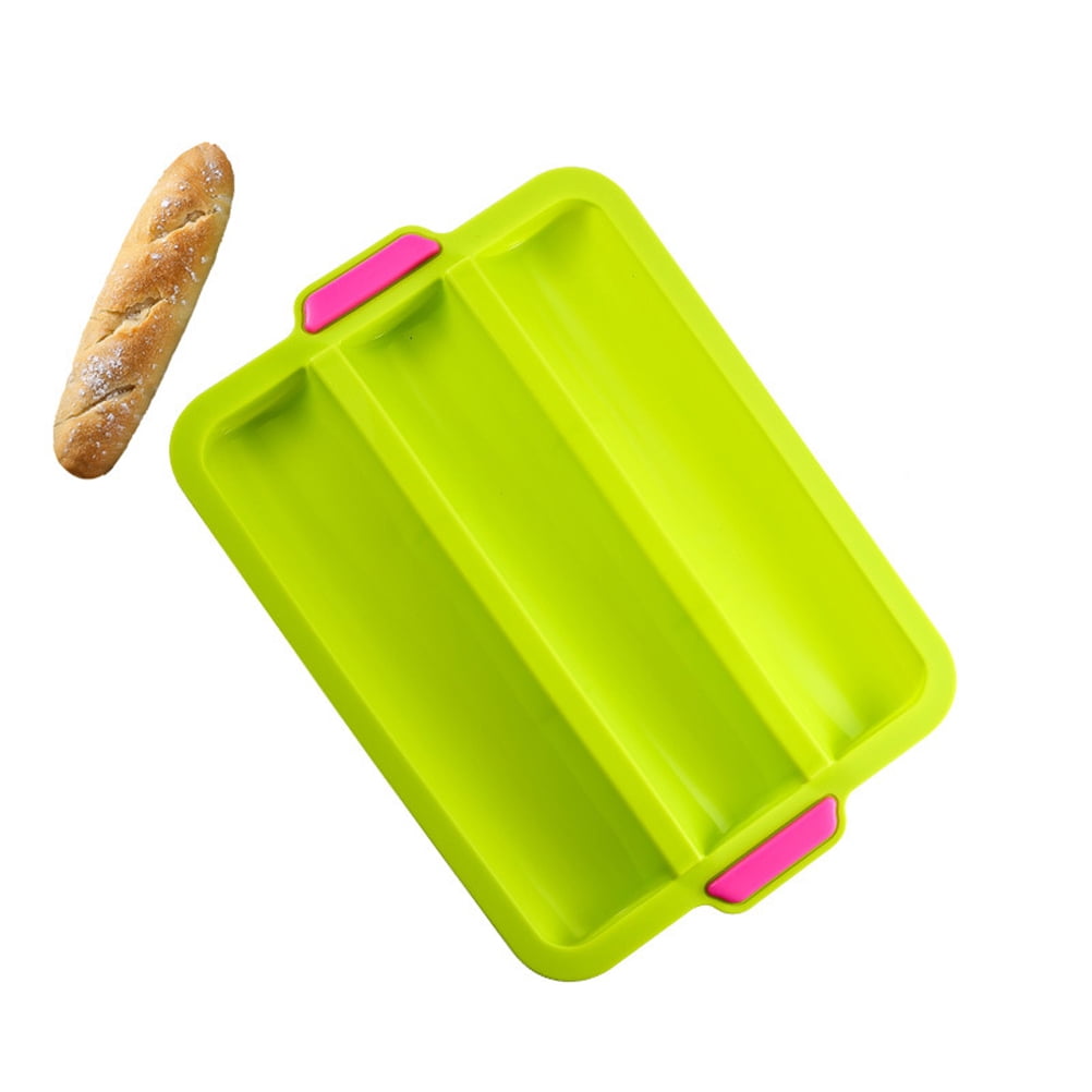 French Bread Baking Tray Non Stick French Bread Mould Mini Baguette Baking Pan 