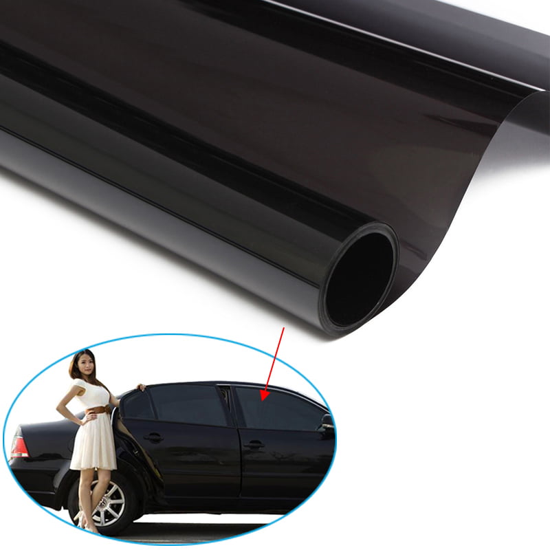 New Black Glass Window Tint Shade Film VLT 50% Auto Car House Roll 50cm*6M