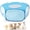Blue, variant on Portable Small Animal Playpen with Lid, Breathable Cat Kitten pens Indoor/Outdoor Yard Exercise Cage House Tent for Small Animals Guinea Pig Hamster Chinchillas Rabbits Bunny