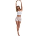thumbnail image 5 of DARING DIVA Women's Ice Silk Smooth Slip Shorts for Lounge and Pettipants L Apricot, 5 of 6