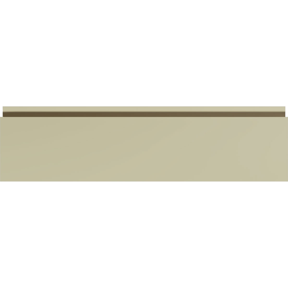 Ekena Millwork 2 5/8"H x 3/4"P x 94 1/2"L Piedmont Chair Rail (2-Pack)