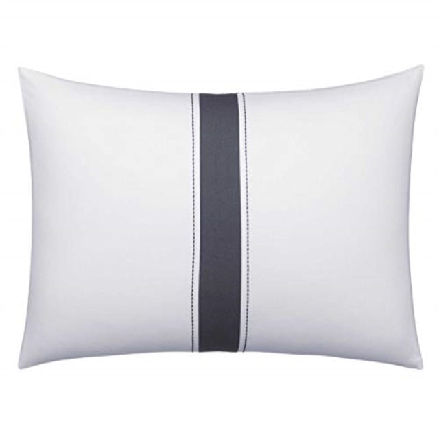 Vera Wang Zig Zag Throw Pillow, 12x16, White