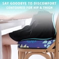 thumbnail image 3 of Premium Gel & Memory Foam Seat Cushion–Doctor Recommended Office Chair Cushion,Car Seat Cushion–Chair Cushions for Back & Sciatica Pain Relief–Seat Cushions for Office & Desk, 3 of 6