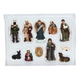 thumbnail image 1 of Set de natividad Sunnimix 5cm Resina Piedra 11 figuras Decoración navideña, 1 of 8