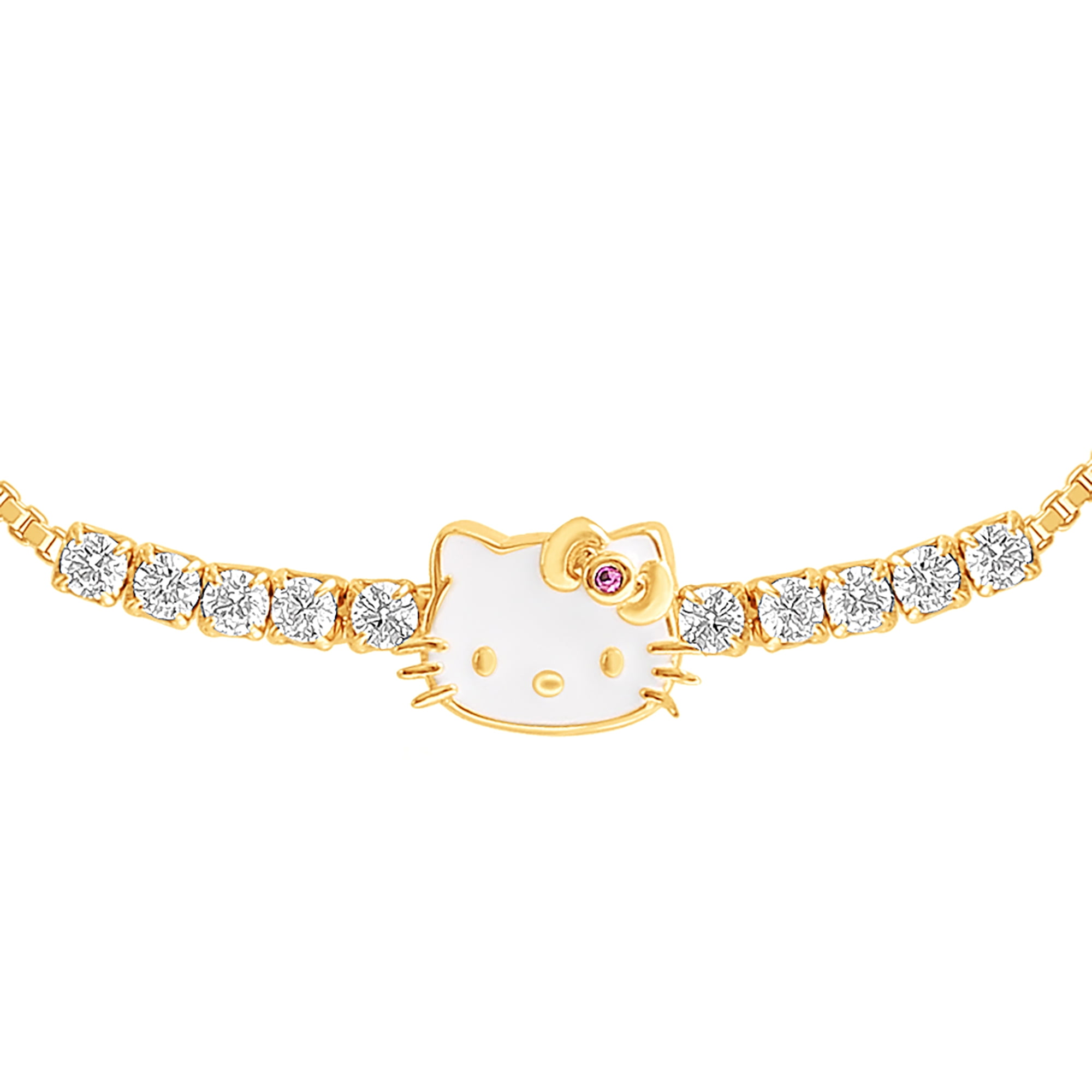 Hello Kitty Sterling ID Bracelet 