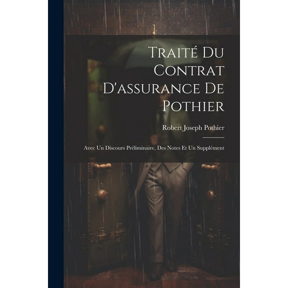 Traité Du Contrat D'assurance De Pothier: Avec Un Discours Préliminaire, Des Notes Et Un Supplément (Paperback)