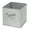 Gray, variant on mDesign Soft Fabric Nursery Organizer Bin with Front Handle, 8 Pack - Gray