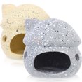 thumbnail image 1 of EeaseMX 2 cuevas decorativas para peces, delicadas cuevas para acuario, decoraciones vívidas para acuarios, accesorios para acuarios., 1 of 7