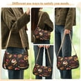 thumbnail image 4 of FORMRS Womens Shoulder Bag with Chain Strap Clutch Purse Cute Tote Handbag, Chocolate Cakes, 4 of 7