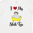 thumbnail image 4 of Inktastic I Love My Shih Tzu Dog Boys or Girls Toddler T-Shirt, 4 of 5