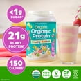 thumbnail image 5 of Orgain Organic Vegan 21g Protein Powder, Plant Based, Fruity Cereal 2.03lb, 5 of 7