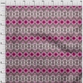 thumbnail image 3 of oneOone Cotton Flex Fabric Geometric Ikat Print Sewing Fabric BTY 40 Inch Wide, 3 of 4