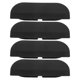 thumbnail image 1 of 4 protectores de visera para espejo retrovisor de coche, universales, para lluvia y cejas., 1 of 6