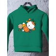 thumbnail image 3 of Cute Seal W Pumpkin Costume Hoodie Toddler -Image by Shutterstock,  5 Toddler, 3 of 4