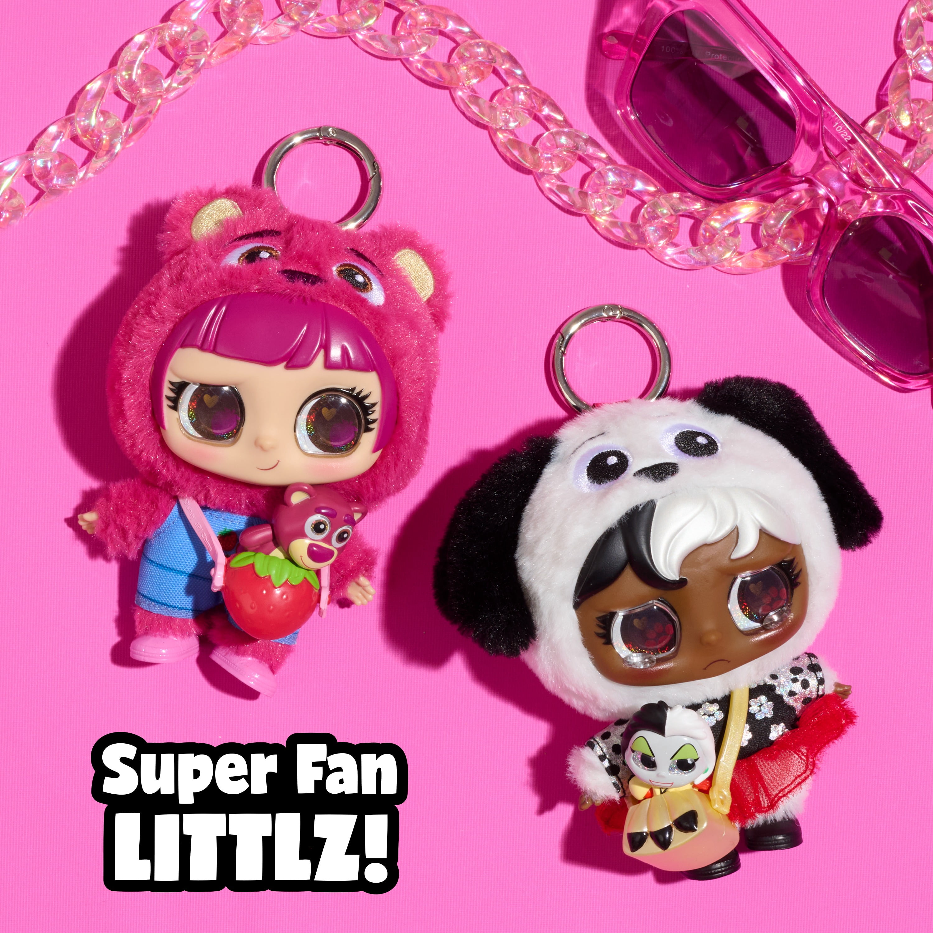 Disney Doorables Adoorbs! Littlz Vinyl Plush Clip-On, Collectible Clip-on Plush, 7 to Collect, Ages 5 and Up