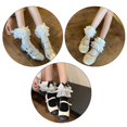 thumbnail image 4 of Stylish Elegant Lace Ruffle Socks for Women and Girls Anklet Socks with Cute Bowknot Wing for Dance and Campus Wear, 4 of 20